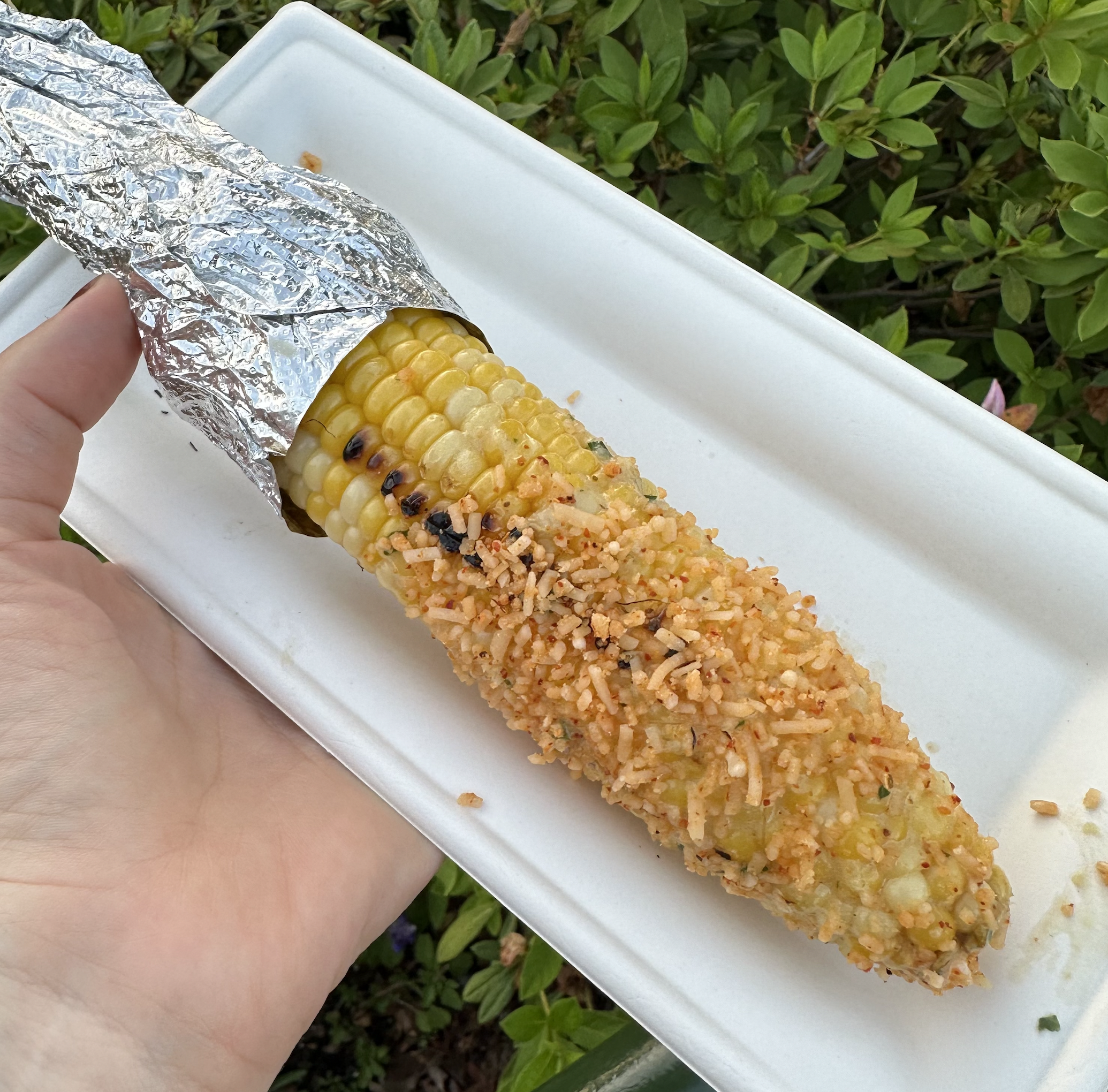 Grilled Street Corn on the Cob