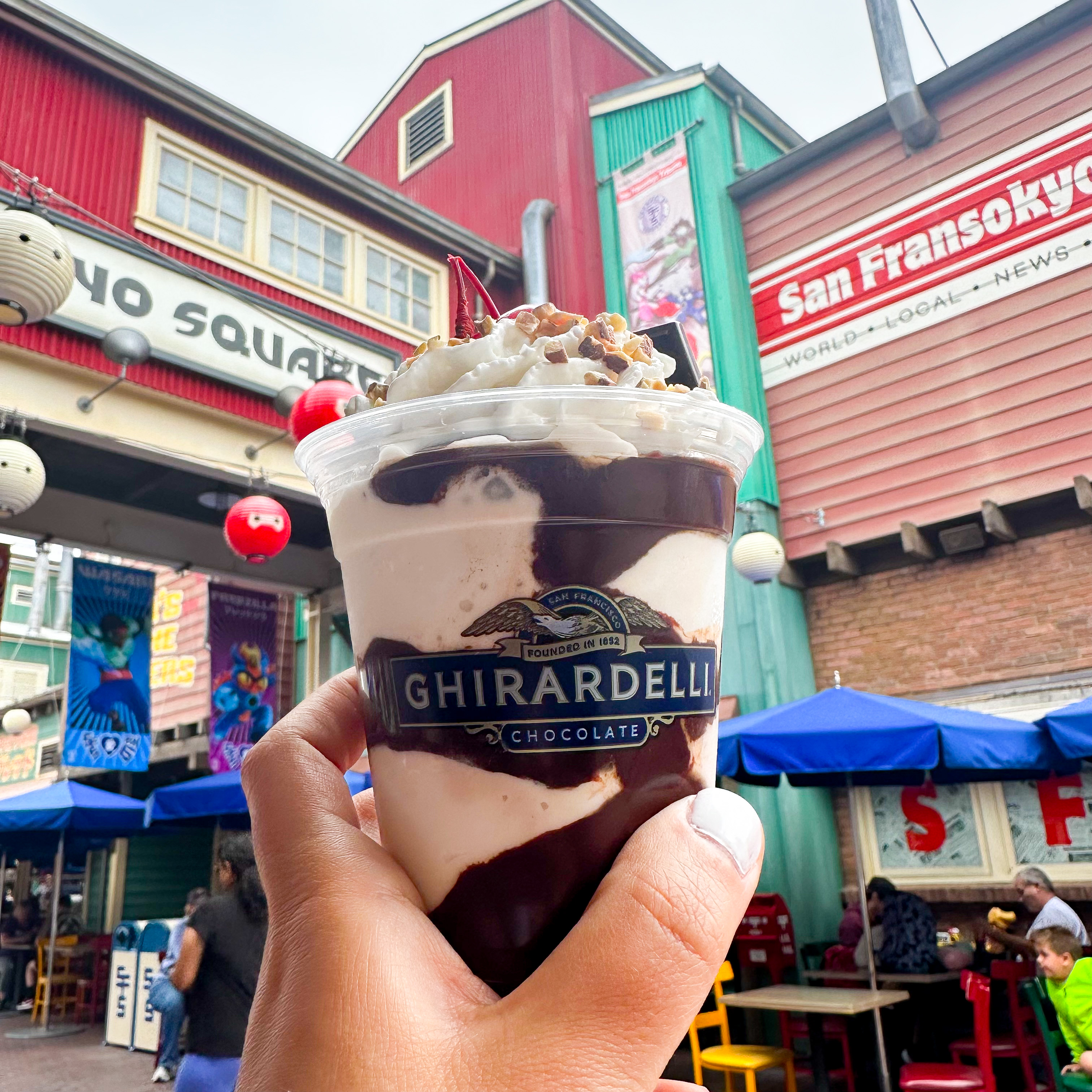 Non-Dairy Hot Fudge Sundae